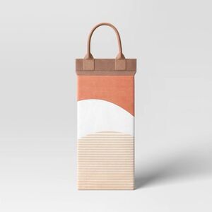 Padded Outdoor Garden Kneeler White, Terracotta & Tan - Threshold NEW